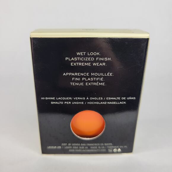 Marc Jacobs Enamored Lacquer Nail Colour "Snap!" 114 Orange Nail Polish - Picture 3 of 7